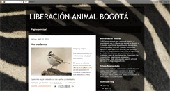 Desktop Screenshot of nomasvictimasanimales.blogspot.com