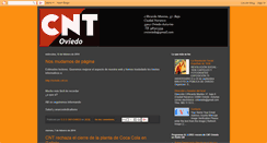 Desktop Screenshot of cntoviedo.blogspot.com