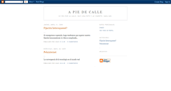 Desktop Screenshot of apiedecalle.blogspot.com
