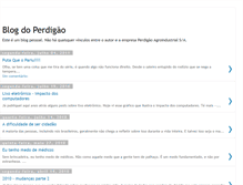 Tablet Screenshot of blogdoperdigao.blogspot.com