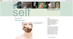 Desktop Screenshot of collectionofselfportraits.blogspot.com