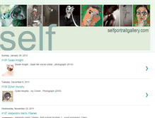 Tablet Screenshot of collectionofselfportraits.blogspot.com