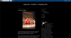 Desktop Screenshot of mmickyshinesammusesings.blogspot.com