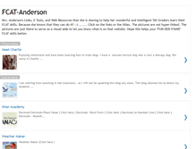 Tablet Screenshot of fcat-anderson.blogspot.com