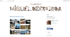 Desktop Screenshot of miquelserratosa.blogspot.com