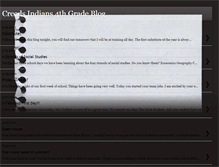 Tablet Screenshot of creedsindiansteam4.blogspot.com
