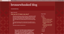 Desktop Screenshot of bronsewhooked.blogspot.com