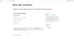 Desktop Screenshot of missymaccreations.blogspot.com