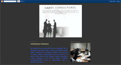 Desktop Screenshot of lamdiconsultores.blogspot.com