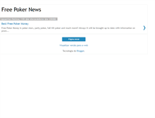Tablet Screenshot of free-poker-news.blogspot.com