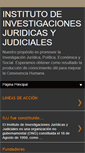 Mobile Screenshot of institutoinvestigacionjuridicajudicia.blogspot.com