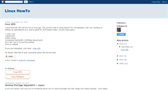 Desktop Screenshot of linux-howto-guide.blogspot.com