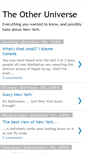 Mobile Screenshot of otheruniverse.blogspot.com