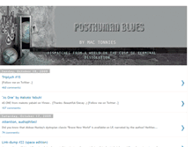 Tablet Screenshot of posthumanblues.blogspot.com