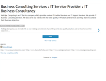 Tablet Screenshot of itbusinessservices.blogspot.com