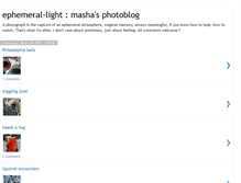 Tablet Screenshot of ephemeral-light.blogspot.com