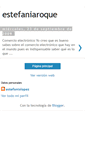Mobile Screenshot of estefaniaroque.blogspot.com