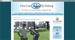 Desktop Screenshot of firstcastflyfishing.blogspot.com