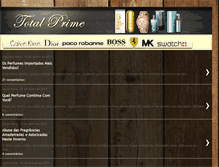 Tablet Screenshot of blogperfumesimportados.blogspot.com
