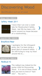 Mobile Screenshot of discoveringwood.blogspot.com