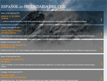 Tablet Screenshot of ceic1espaniol.blogspot.com