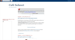 Desktop Screenshot of cafesolanet.blogspot.com