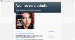 Desktop Screenshot of estudiando-materias.blogspot.com