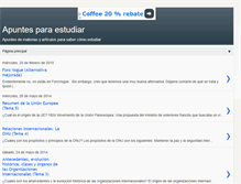 Tablet Screenshot of estudiando-materias.blogspot.com