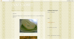 Desktop Screenshot of inazsecretcloset.blogspot.com