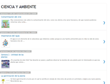 Tablet Screenshot of mascienciayambiente2.blogspot.com