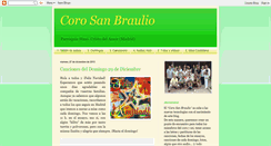 Desktop Screenshot of corosanbraulio.blogspot.com