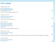 Tablet Screenshot of ncixeblast.blogspot.com