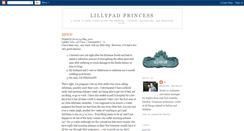 Desktop Screenshot of lillypadprincess.blogspot.com