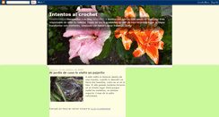 Desktop Screenshot of intentosalcrochet.blogspot.com