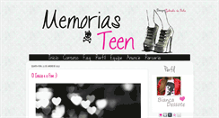 Desktop Screenshot of memoriasteen.blogspot.com