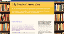 Desktop Screenshot of islipteachersassociation.blogspot.com