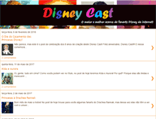 Tablet Screenshot of disneycastbr.blogspot.com