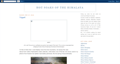 Desktop Screenshot of hotsoaksofthehimalaya.blogspot.com