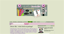 Desktop Screenshot of leblogde-dress-me.blogspot.com