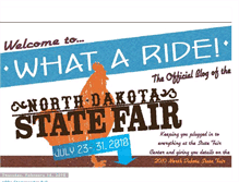 Tablet Screenshot of ndstatefair.blogspot.com