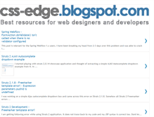 Tablet Screenshot of css-edge.blogspot.com