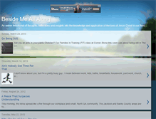 Tablet Screenshot of besidemeallalong.blogspot.com