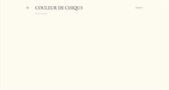 Desktop Screenshot of chiqu3chill.blogspot.com