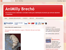 Tablet Screenshot of brechoanimilly.blogspot.com