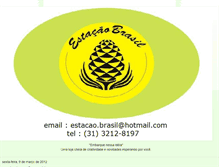 Tablet Screenshot of estacaobrasilartes.blogspot.com