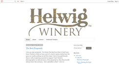 Desktop Screenshot of helwigwineryweddings.blogspot.com