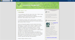 Desktop Screenshot of consulenzamanageriale.blogspot.com