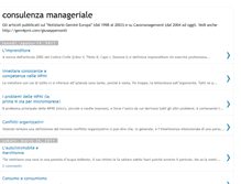 Tablet Screenshot of consulenzamanageriale.blogspot.com