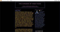 Desktop Screenshot of kingdomofkneehighs.blogspot.com