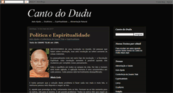 Desktop Screenshot of cantododudu.blogspot.com